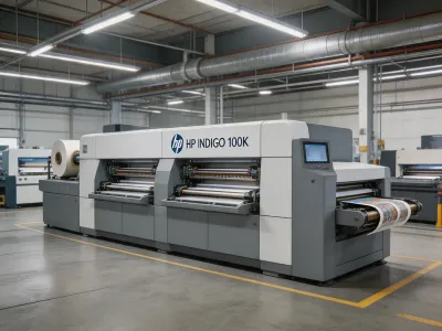 HP Indigo 100K ultra-high volume B3 commercial press